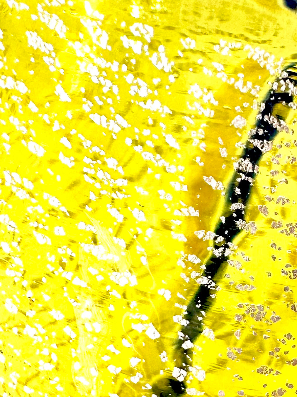 Murrine Glass-Yellow