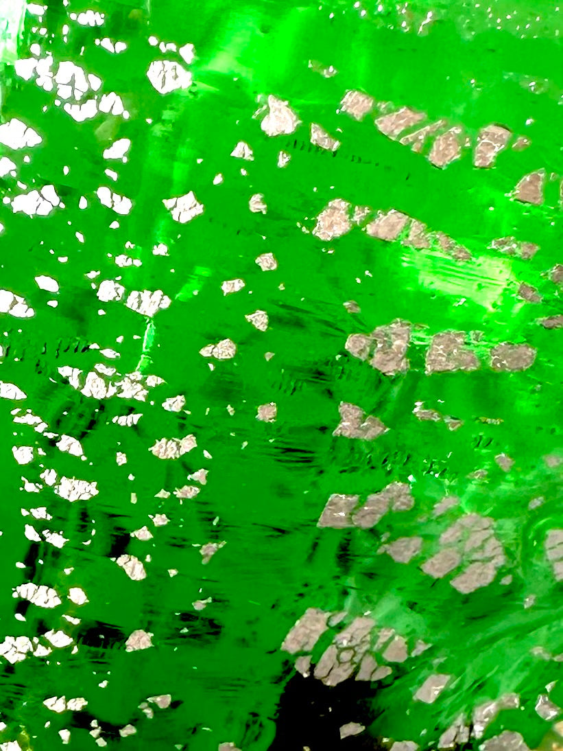 Murrine Glass- Dark Green